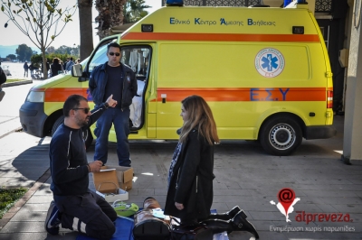 Δράση ενημέρωσης από το ΕΚΑΒ στην Πρέβεζα, στα πλαίσια της Πανελλήνιας Εβδομάδας Εκπαίδευσης και Πρόληψης