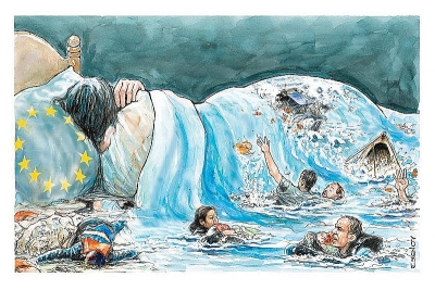 ΑΝΤ.ΑΡ.ΣΥ.Α. : &quot;Η πολιτική της «Ευρώπης- φρούριο» μόνο με πτώματα κατατρεγμένων μεταναστών θα γεμίζει τις θάλασσες!&quot;