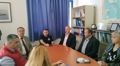 Την Ακαδημία Εμπορικού Ναυτικού Ηπείρου και το Λιμεναρχείο Πρέβεζας επισκέφθηκε ο υποψήφιος Δήμαρχος Πρέβεζας Βαγγέλης Ροπόκης