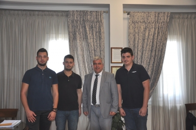 Το Δήμαρχο Πρέβεζας επισκέφθηκε αντιπροσωπεία του Συλλόγου Σπουδαστών