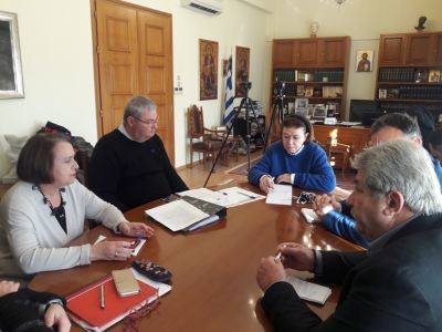 Σύσκεψη στην Περιφέρεια Ηπείρου υπό την Προεδρία της Υπουργού Πολιτισμού Λ. Μενδώνη