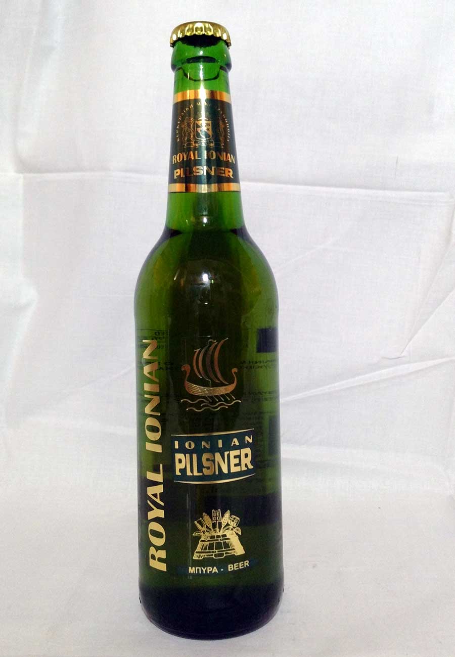 Corfu beer Pilsner winepoems gr