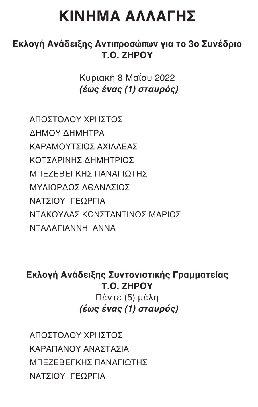 ΠΑΣΟΚ ΤΟΠΙΚΗΣΨΗΦΟΔΕΛΤΙΟ 165 x 244 2015 1