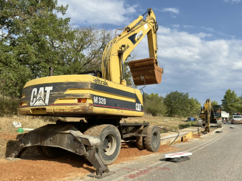 Παράταση των κυκλοφοριακών ρυθμίσεων στην Ε.Ο. Πρέβεζας-Γέφυρας Καλογήρων για την κατασκευή του αγωγού ύδρευσης
