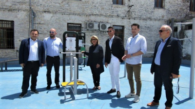 Επίσκεψη της υφυπουργού Μετανάστευσης και ασύλου κας Βούλτεψη στον Δήμαρχο Ζηρού και τη Δομή προσωρινής φιλοξενίας προσφύγων