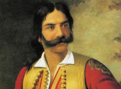 Στις 4 Ιουλίου 1822 ο Κυριακούλης Μαυρομιχάλης τραυματίζεται θανάσιμα στη Μάχη της Σπλάντζας