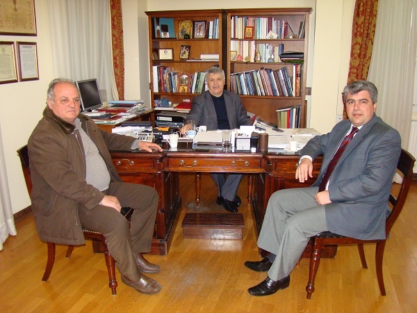 Με τον νέο διοικητή του Νοσοκομείου συναντήθηκε ο δήμαρχος Πρέβεζας