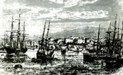 Στις 15 Φεβρουαρίου 1854 λήγει ο αποκλεισμός του Πειραιά από τους Αγγλογάλλους