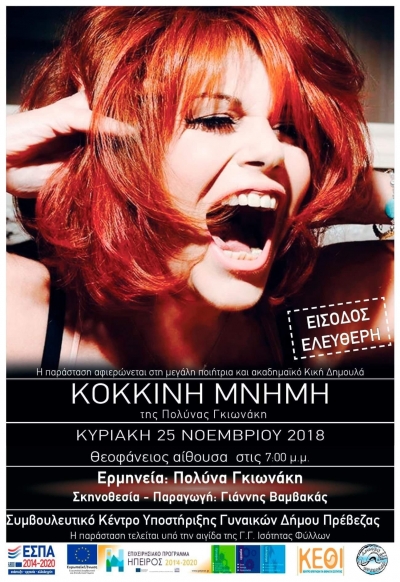 "Κόκκινη γραμμή" στις 25 Νοεμβρίου στην Πρέβεζα