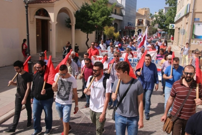 Δυναμικό «παρών» από το ΠΑΜΕ στην Πρέβεζα στην απεργία της Εργατικής Πρωτομαγιάς