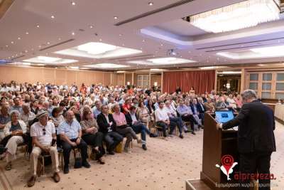 Γ. Στέφος: «Δεν είμαστε εδώ τόσοι πολλοί και τόσο άξιοι για να καταγράψουμε ένα αξιοπρεπές ποσοστό. Είμαστε εδώ για να ανατρέψουμε την κατάσταση»