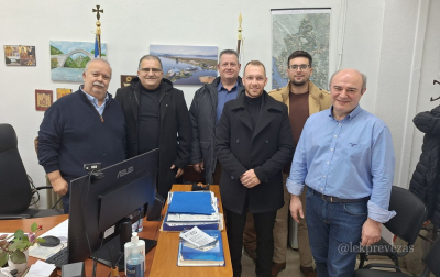 Με το Συντονιστή Πολιτικής Προστασίας Περιφέρειας Ηπείρου συναντήθηκε η Λ.Ε.Κ. Ν. Πρέβεζας