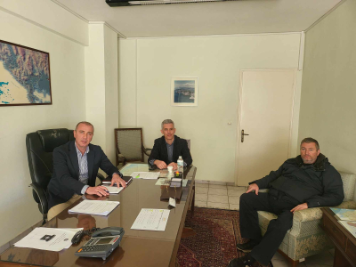 Με εκπροσώπους του Επιμελητηρίου Πρέβεζας συναντήθηκε ο αντιπεριφερειάρχης σε θέματα εμπορίου και απασχόλησης Τ. Δράκος
