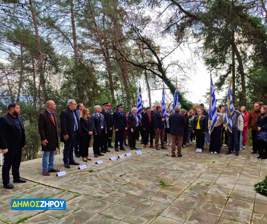 Δήμος Ζηρού: Επιμνημόσυνη δέηση και κατάθεση στεφάνων στο Μνημείο Μπιζανομάχων
