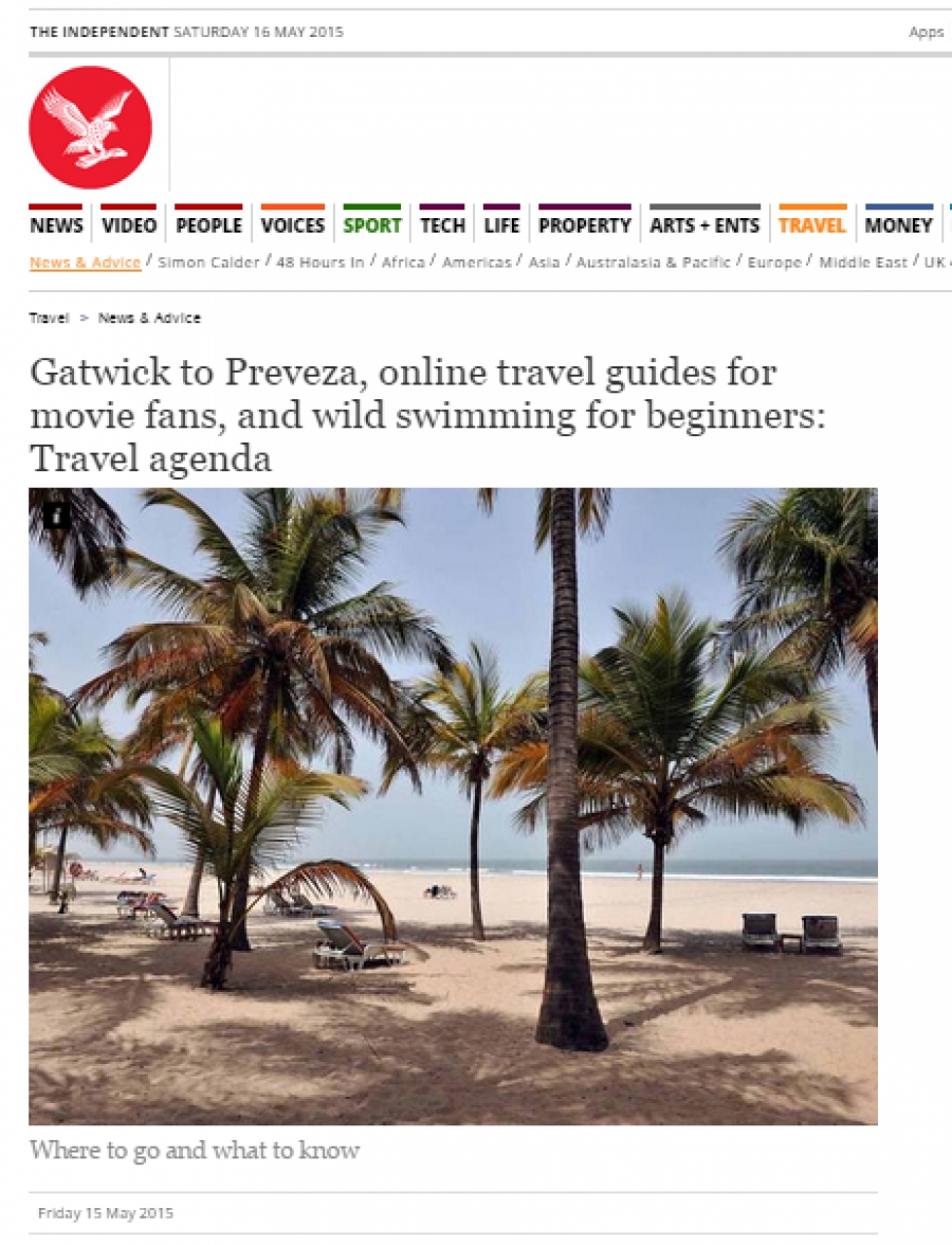 Independent: "Επισκεφτείτε την Ελλάδα. Από το Gatwick στην Πρέβεζα"