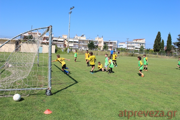 Ένα «βήμα» εμπρός για το ποδόσφαιρο σε μικρές ηλικίες στην Πρέβεζα