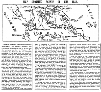 Οι New York Times για την Πρέβεζα του 1897, ένα ναυάγιο και ένα διπλωματικό επεισόδιο