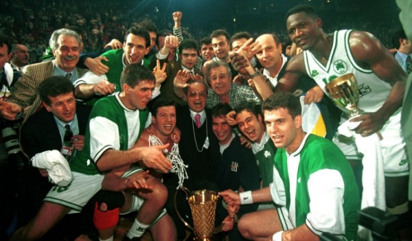 Στις 11 Απριλίου 1996 ο Παναθηναϊκός αναδείχθηκε Πρωταθλητής Ευρώπης