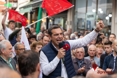 Τσίπρας: “Δεσμεύομαι για νέο σύγχρονο νοσοκομείο στην Πρέβεζα” - “Δεν υπάρχουν επαναληπτικές εκλογές, θα κάνει κυβέρνηση-κουρελού ο Μητσοτάκης”