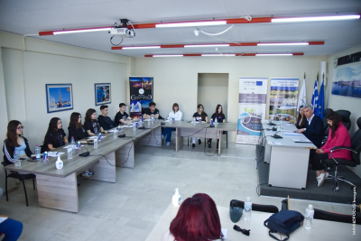 Επίσκεψη μαθητικής ομάδας του 2ου Γενικού Λυκείου Πρέβεζας στο Επιμελητήριο