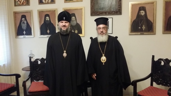 Εκπρόσωποι του Πατριαρχείου Μόσχας επισκέφθηκαν την Πρέβεζα – Τι συζήτησαν με τον Μητροπολίτη Χρυσόστομο (photos)