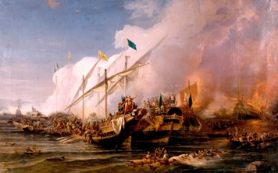 Στις 28 Σεπτεμβρίου 1538 γίνεται η Ναυμαχία της Πρέβεζας
