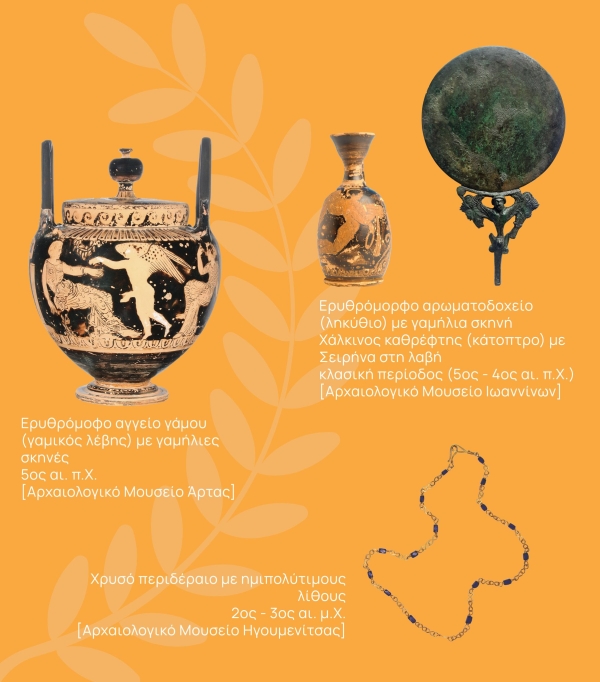 Τρία ξεχωριστά ευρήματα στο αρχαιολογικό μουσείο της Νικόπολης στα πλαίσια της «δύναμης των τεσσάρων»