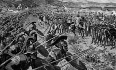Στις 12 Σεπτεμβρίου 490 π.Χ. γίνεται η Μάχη του Μαραθώνα