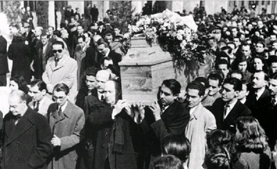 Στις 27 Φεβρουαρίου 1943 εκπνέει ο ποιητής Κωστής Παλαμάς