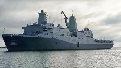 Το πολεμικό πλοίο «USS New York» στο Ιόνιο – Διαμαρτυρία των Επιτροπών Ειρήνης