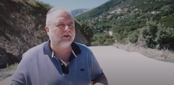 Σπ. Ριζόπουλος: Ολοκλήρωση του δρόμου προς τη Λάκκα Σούλι και σύνδεση με την Ιόνια (Video)