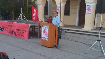Πραγματοποιήθηκε η κεντρική προεκλογική συγκέντρωση της ΑΝΤ.ΑΡ.ΣΥ.Α στην Πρέβεζα