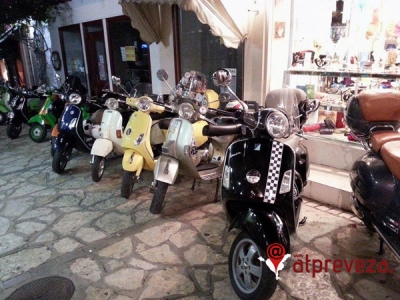 Στην Πρέβεζα "φιλοξενείται" η 29η Πανελλήνια Καλοκαιρινή Συνάντηση Vespa