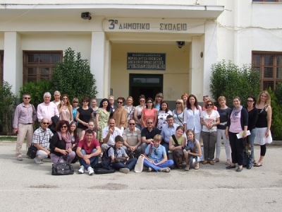 Εκπαιδευτικοί και μαθητές από 7 χώρες επισκέφθηκαν το 3ο Δημοτικό Σχολείο Πρέβεζας (photo)