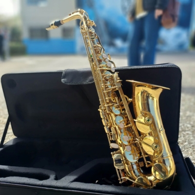 Ευχαριστήριο του Μουσικού Σχολείου για τη δωρεά ενός Alto saxophone