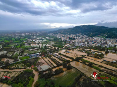 Διενέργεια αυτοψίας από τη Δ.Α.Ε.Φ.Κ. για τις κατοικίες των πλημμυροπαθών του Δήμου Ζηρού