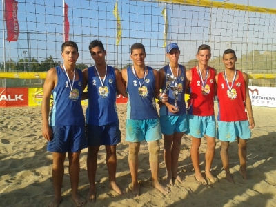 Τρίτη θέση στο Πανελλήνιο Πρωτάθλημα Beach Volley U19 για τους Πρεβεζάνους Κανέλλο/Σακκά