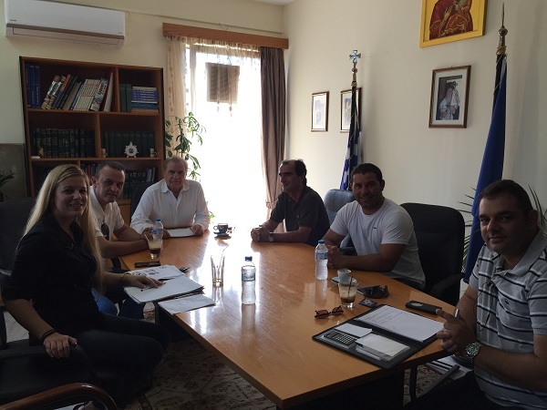 Συνάντηση του Αντώνη Νάστα με τον Πρόεδρο της ΕΠΛΣ Β/Δ Ελλάδας για το κτίριο στην Πάργα