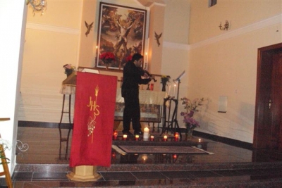 Με επιτυχία το ρεσιτάλ βιολιού του Κλεόδωρου Αγόρα στην καθολική εκκλησία