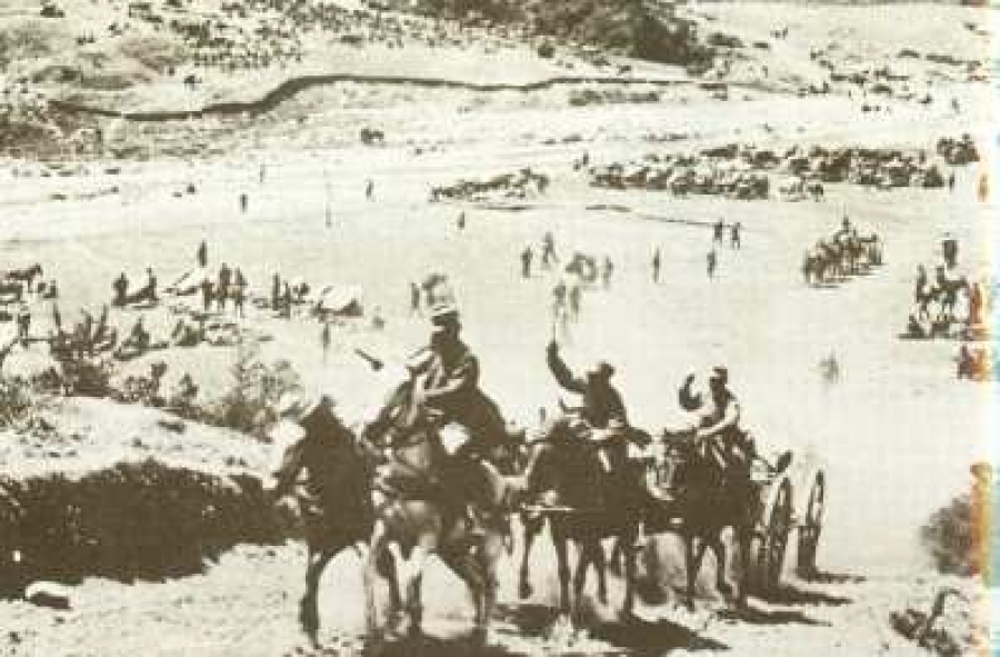 Στις 27 Μαϊου 1918 οι Έλληνες καταλαμβάνουν το Σκρα