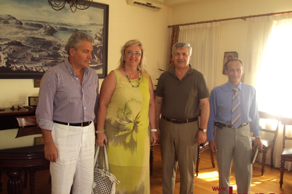 Με το δήμαρχο Πρέβεζας συναντήθηκε η βουλευτής Σ. Ξουλίδου 
