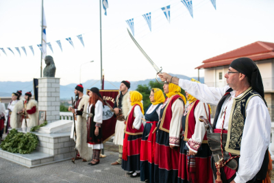 Δήμος Πάργας: "Κορυφώθηκαν οι επετειακές εκδηλώσεις μνήμης για τον ήρωα Κυριακούλη Μαυρομιχάλη στη Βαλανιδόρραχη"
