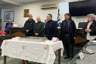 Με ευχές για τη νέα χρονιά η κοπή της βασιλόπιτας του Δήμου Πάργας