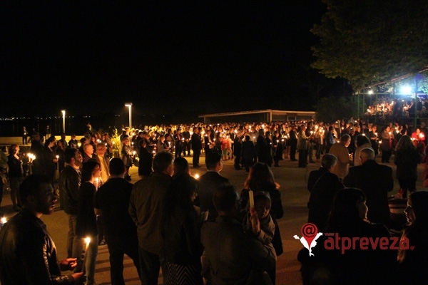 Ανάσταση στο λιμανάκι του Αγίου Θωμά Πρέβεζας παρουσία Κυπρίων φιλοξενουμένων