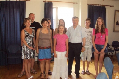  Οι Τσέχοι μαθητές επισκέφθηκαν τον Δήμαρχο Πρέβεζας