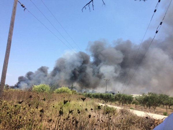 Σε ύφεση η πυρκαγιά στη Σκαμνούλα