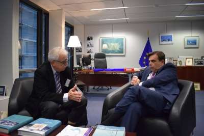 Στις Βρυξέλλες με «προίκα» την Κασσώπη και την Αρχαία Νικόπολη το «ΔΙΑΖΩΜΑ» (pics)