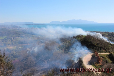 Πυρκαγιά ξέσπασε το μεσημέρι στη θέση Φραξύλα Καστροσυκιάς (Photo+Video)