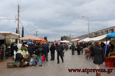 «Μπλόκο» στην αγροτική αγορά της Πρέβεζας;