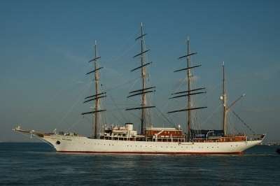 Το πολυτελές ιστιοφόρο Sea Cloud πέρασε από την Πρέβεζα (photo)